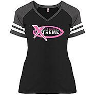 Women's Short Sleeve V-Neck T-Shirts | Fitness Xtreme