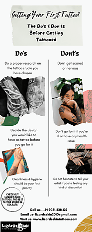 The Do's & Don'ts Before Getting Tattooed