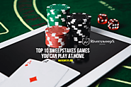 Top 10 Sweepstakes Games You Can Play at Home