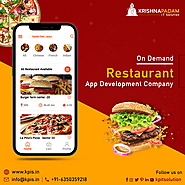 Restaurant App Development Company- Kpis.in
