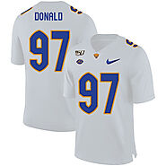 Website at https://www.hellomicki.ru/Mens-Pittsburgh-Panthers--97-Aaron-Donald-Nike-2020-White-College-Football-Game-...