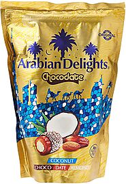 Arabian Delights Coconut Chocodate - 250 gm