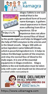 Silagra Tablets leads to conclusive statement for making sex