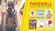 Farewell Card Ideas || Create Virtual Farewell Cards In Few Minutes || Online Farewell group Cards