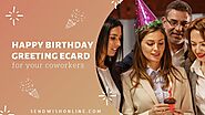 How to Create Happy Birthday Group Greeting Card | Send Wish Online