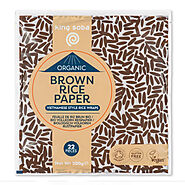 Rice Paper Wraps | Organic Brown Rice Paper – King Soba UK