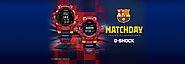 FC Barcelona Matchday Watch - CASIO G-SHOCK Watches in MEA