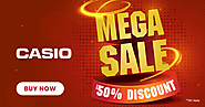 Mega Sale: Up To 50% Off on Watches for Men & Women in UAE | CASIO MEA