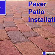 Paver Patio Installation - Hedgepethremodel.com | Visual.ly