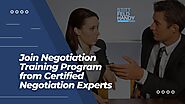 Join Negotiation Training Program from Certified Negotiation Experts