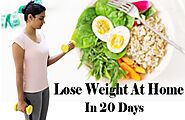Easy way to lose weight in 20 days at home without Exercise.