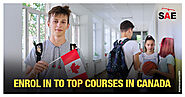 Enrol in to Top Courses in Canada