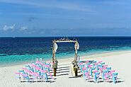 Wedding Beach set up