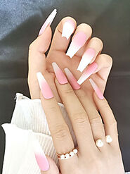 Matte Ombre Pink Press on Nails