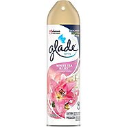 Glade Air Freshener, Room Spray, White Tea and Lily, 8 Oz, 12 Count