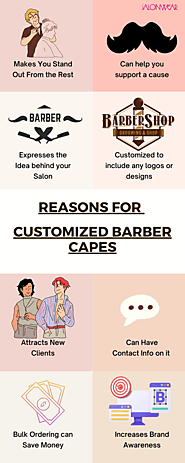 Why You Should Get Custom Barber Capes?