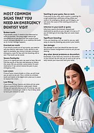 Most common signs that you need an emergency dentist visit