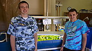 Students spearhead school’s aquaponics project