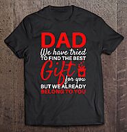 Dad Shirt From Daughter Funny Father's Day Shirt Gift From - Tee Cheap US
