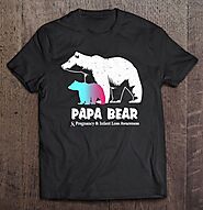 Pregnancy Announcement Shirt For Dad Bear - Tee Cheap US