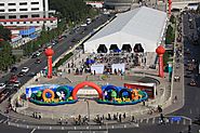 Large Outdoor Exhibition Tent | Trade Fair | Conference