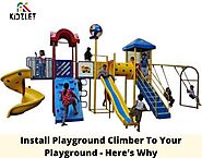 Install Playground Climber To Your Playground — Here’s Why