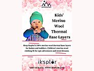 Iksplor | Kids’ Merino Wool Thermal Base Layers