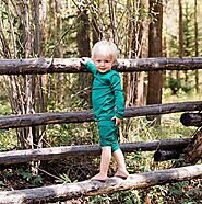 Merino Wool Base Layer Set For Babies - Iksplor