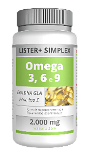 OMEGA 369 60 cápsulas | Lister Plus Natural Health Supplements