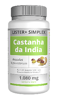 CASTANHA DA INDIA 60 cápsulas | Lister Plus Natural Health Supplements