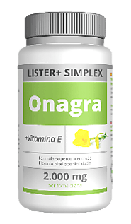 Lister+ ONAGRA 60 cápsulas | Lister Plus Natural Health Supplements