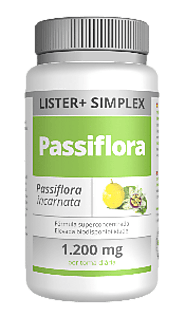 PASSIFLORA LISTER+ SIMPLEX 60 cápsulas | Lister Plus Natural Health Supplements