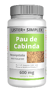 PAU DE CABINDA 60 cápsulas | Lister Plus Natural Health Supplements