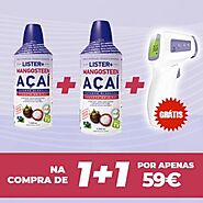 MANGOSTÃO + AÇAI 2 Unidades + Termómetro de OFERTA | Lister Plus Natural Health Supplements