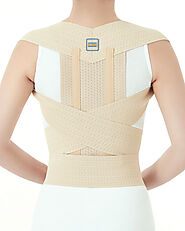 Buy Dr. Med Posture Corrector Brace for Lower Back and Upper Back Pain | Back Support Posture Corrector - JJ HealthCa...
