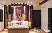 Bedroom interior design by Decoruss