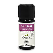 Aroma Tierra Clary Sage Essential Oil - 100% Pure & Organic