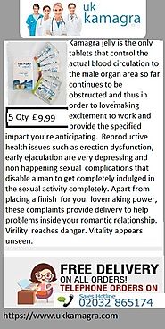 Eriacta Tablets used to treat erectile dysfunction – also known as impotence