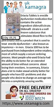 Buy Eriacta Tablets Sildenafil oral drug for male impotence
