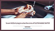 Seven NGOs trying to solve the crisis of SUSTAINABLE WATER