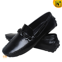 Mens Patent Leather Driving Moccasin Shoes CW740163