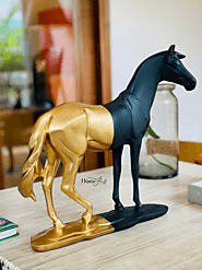 XL Ace of Spades Horse for Table Decoration Item