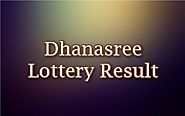 Dhanasree lottery result today