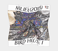 Birdhouse Unisex Square Scarf