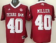 Website at https://www.hellomicki.ru/Men-s-Texas-A-M-Aggies--40-Von-Miller-Adidas-Red-2016-College-Football-Jersey-90...