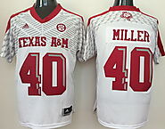 Website at https://www.hellomicki.ru/Men-s-Texas-A-M-Aggies--40-Von-Miller-Adidas-White-2016-College-Football-Jersey-...