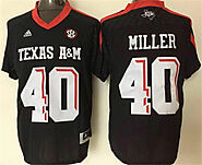 Website at https://www.hellomicki.ru/Men-s-Texas-A-M-Aggies--40-Von-Miller-Black-2016-College-Football-Adidas-Jersey-...