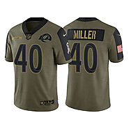 Website at https://www.hellomicki.ru/Mens-Los-Angeles-Rams--40-Von-Miller--Nike-Olive-2021-Salute-To-Service-Limited-...