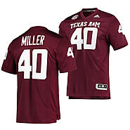 Website at https://www.hellomicki.co/Men-s-Texas-A-M-Aggies--40-Von-Miller-Adidas-2020-Maroon-College-Football-Game-J...