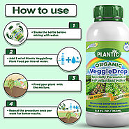 Plantic VeggieDrop Micronutrients Liquid Fertilizer For Vegetables